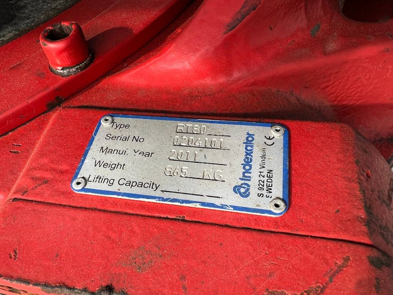 Attachment for Construction machinery INDEXATOR RT80 - S80: picture 8 Attachment for Construction machinery INDEXATOR RT80 - S80: picture 8