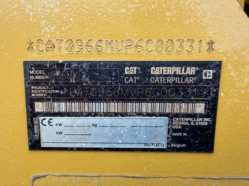 Wheel loader Cat 966M XE: picture 7 Wheel loader Cat 966M XE: picture 7