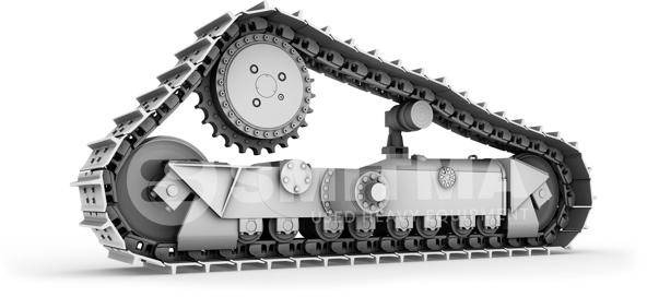 Frame/ Chassis for Construction machinery Cat D6T: picture 1