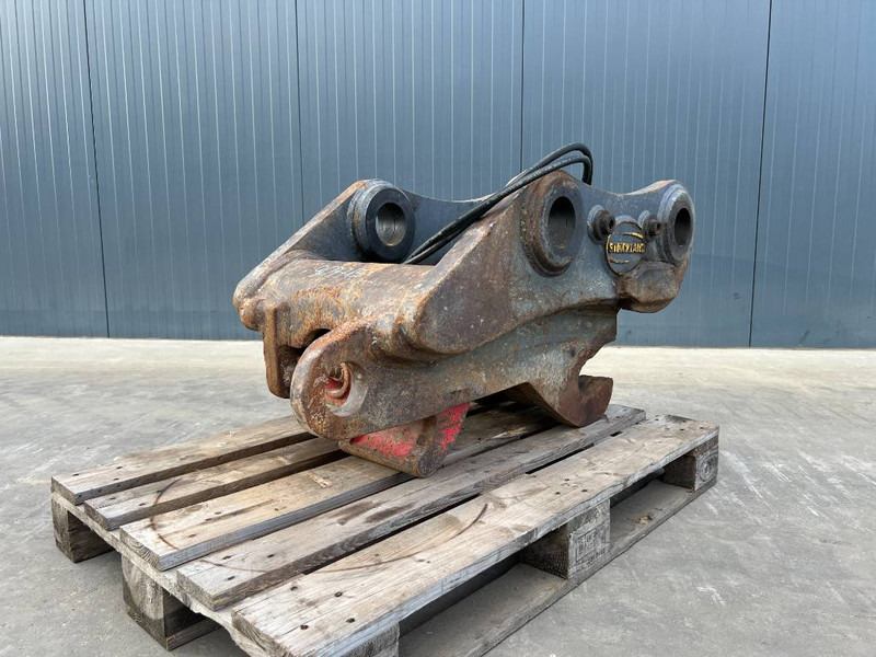 Miller Caterpillar 325 / 329 Geith - Quick coupler for Construction machinery: picture 1 Miller Caterpillar 325 / 329 Geith - Quick coupler for Construction machinery: picture 1