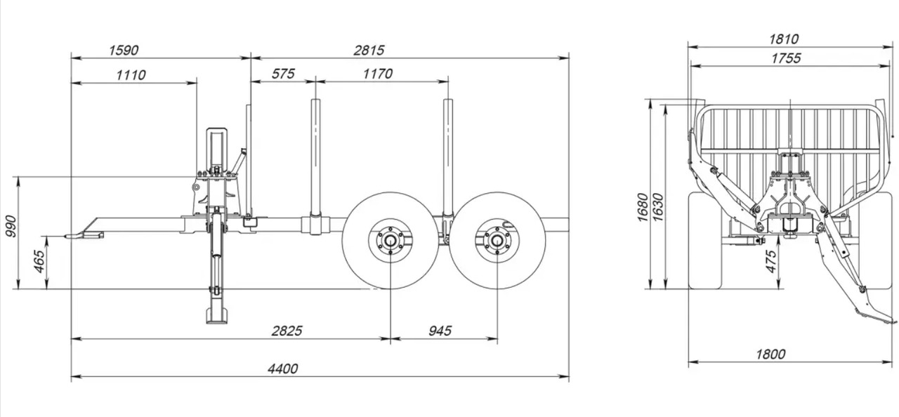 FARMA T6 - Farm trailer: picture 2 FARMA T6 - Farm trailer: picture 2