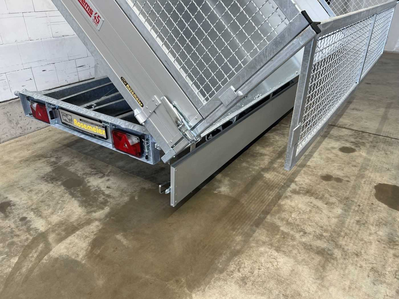 Tipper trailer ANSSEMS KSX 2500.305x178 E Gitter Dreiseitenkipper: picture 6