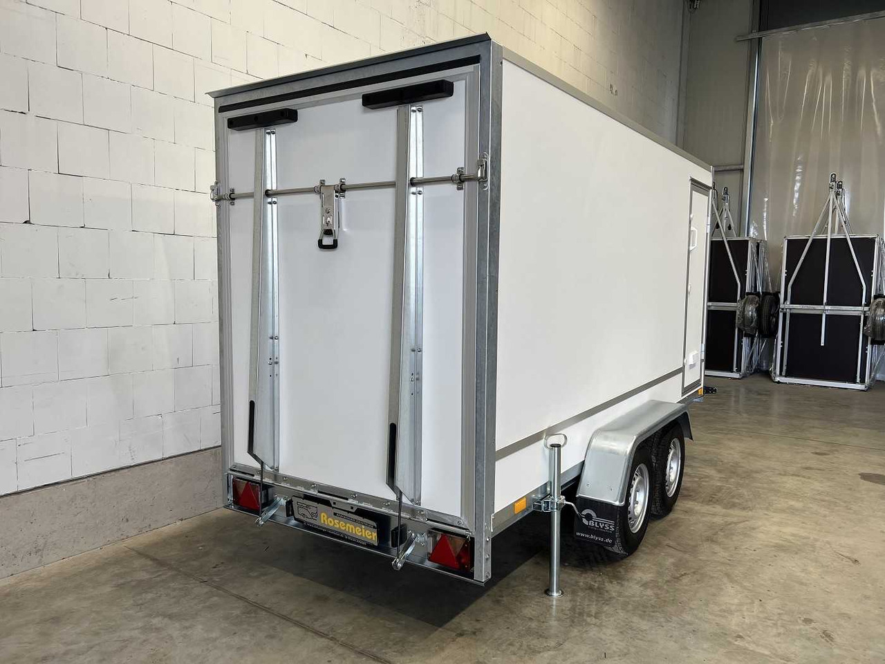 Closed box trailer BLYSS F2736HTD Rampe Seitentür Kofferanhänger: picture 6 Closed box trailer BLYSS F2736HTD Rampe Seitentür Kofferanhänger: picture 6