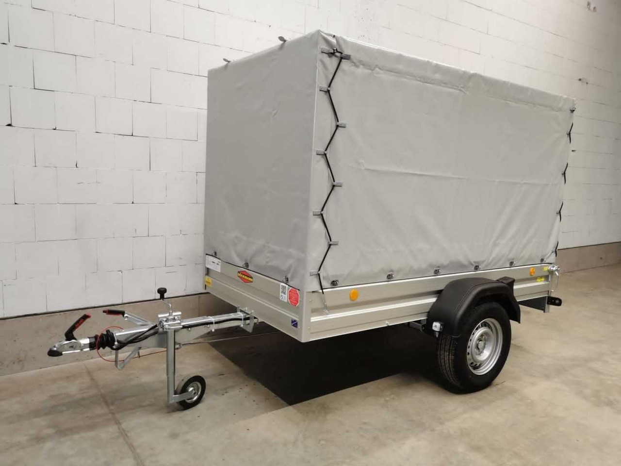 Car trailer BOECKMANN TL-AL 2513/135 Eco XXL Plane Kastenanhänger gebr: picture 15