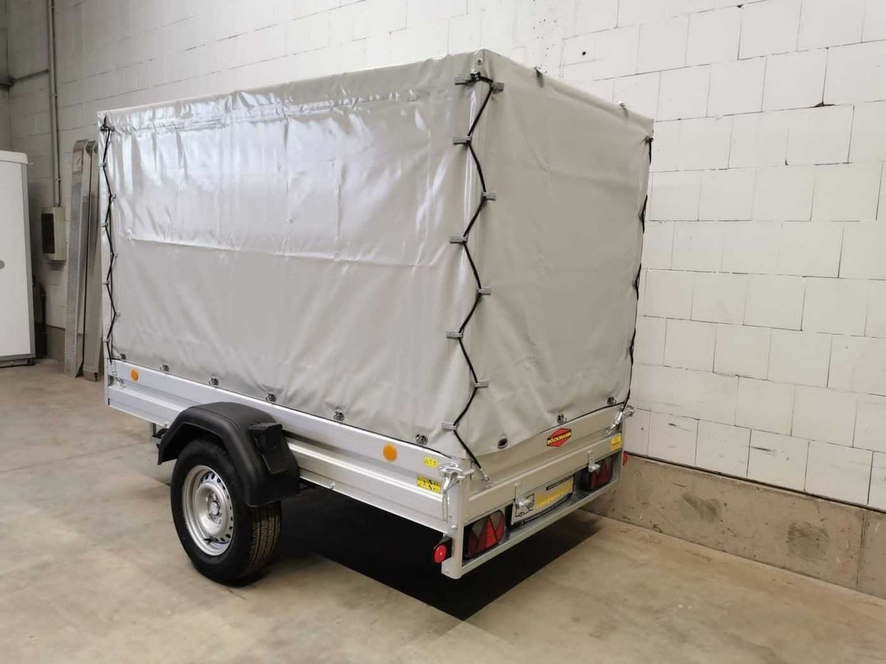 Car trailer BOECKMANN TL-AL 2513/135 Eco XXL Plane Kastenanhänger gebr: picture 21