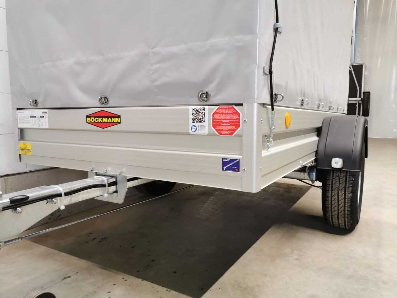 Car trailer BOECKMANN TL-AL 2513/135 Eco XXL Plane Kastenanhänger gebr: picture 14