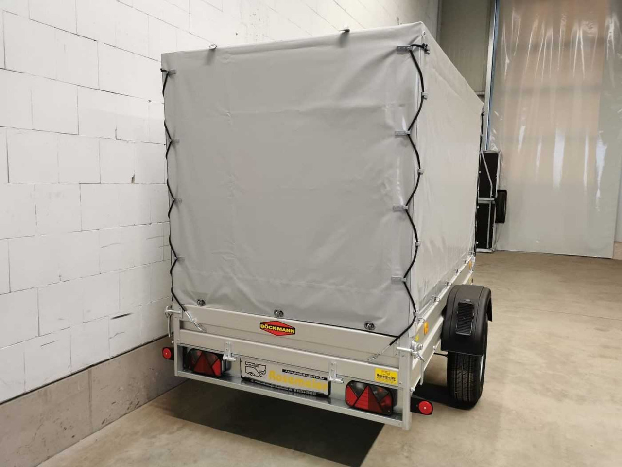 Car trailer BOECKMANN TL-AL 2513/135 Eco XXL Plane Kastenanhänger gebr: picture 13