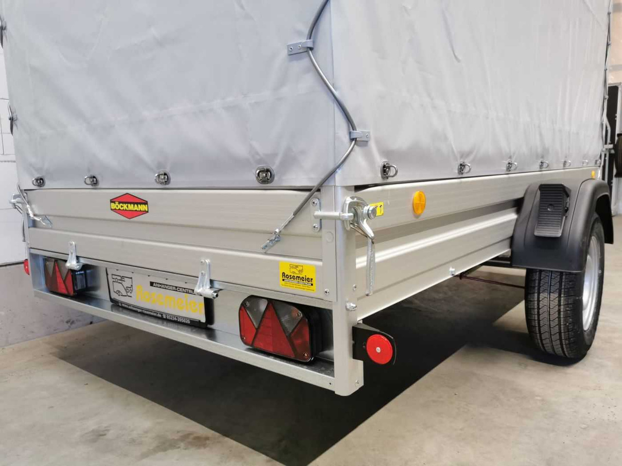 Car trailer BOECKMANN TL-AL 3015/135 Plane Kastenanhänger gebremst: picture 15