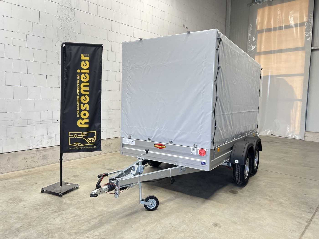 Car trailer BOECKMANN TL-AL 3015/15 Plane Kastenanhänger gebremst: picture 22