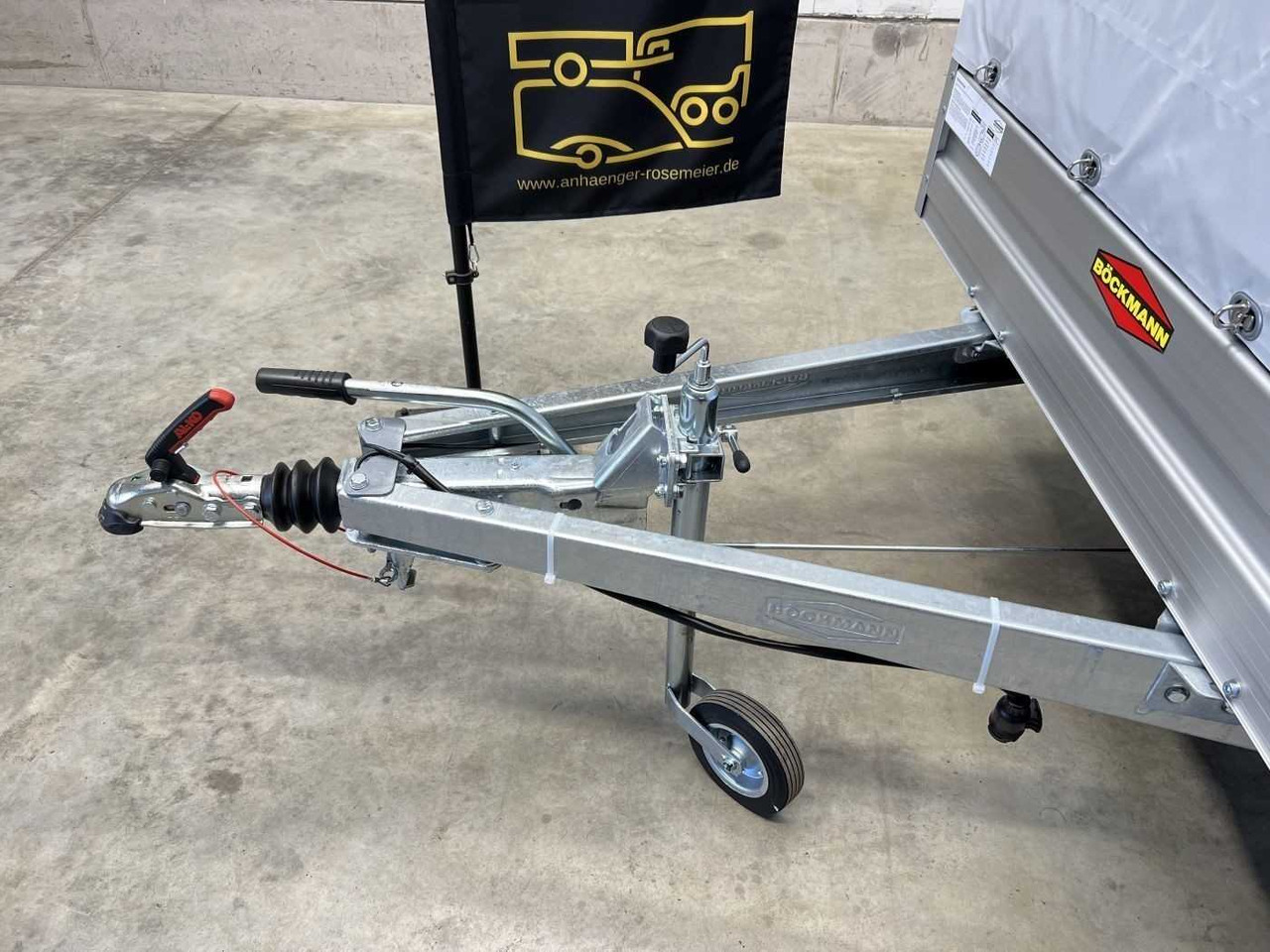 Car trailer BOECKMANN TL-AL 3015/15 Plane Kastenanhänger gebremst: picture 20