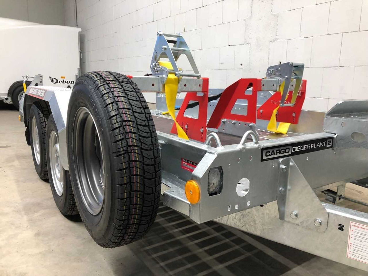 Plant trailer BRIAN_JAMES Digger Plant 543-2813-27-2-13T Maschinentranspor: picture 12