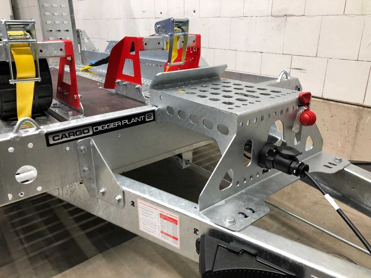 Plant trailer BRIAN_JAMES Digger Plant 543-2813-27-2-13T Maschinentranspor: picture 23