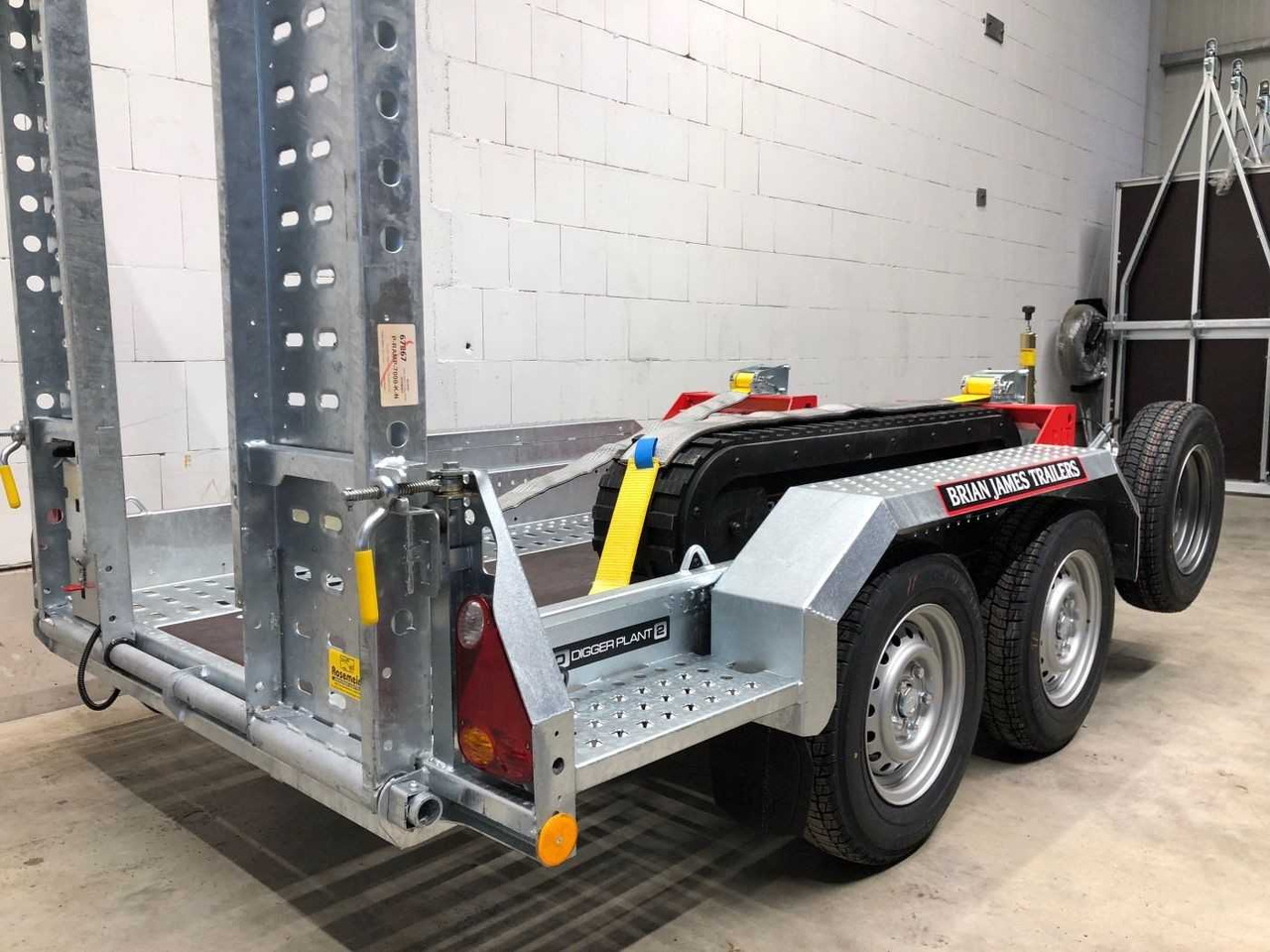 Plant trailer BRIAN_JAMES Digger Plant 543-2813-27-2-13T Maschinentranspor: picture 19