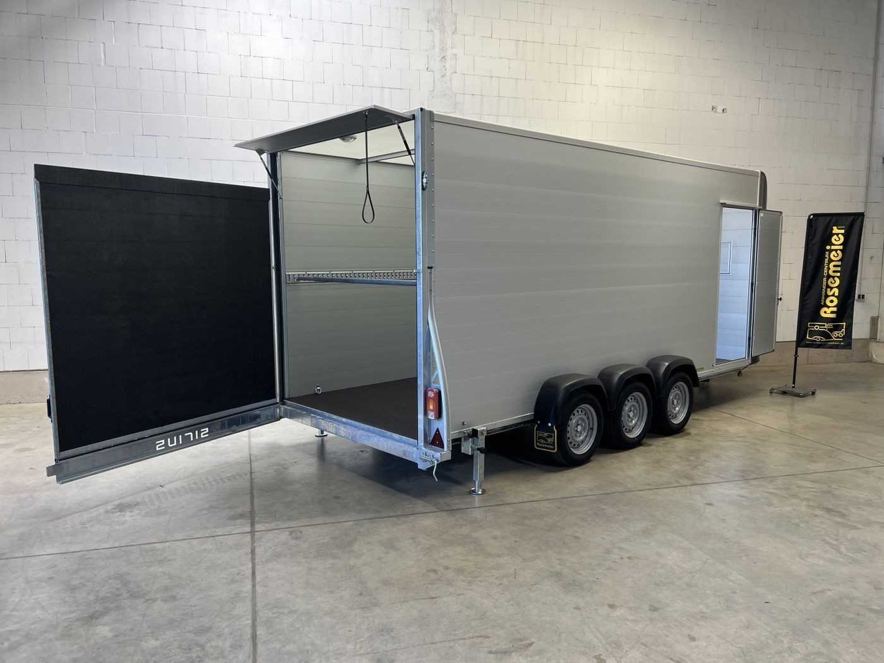 Closed box trailer G290 Tür Kofferanhänger Sirius: picture 11