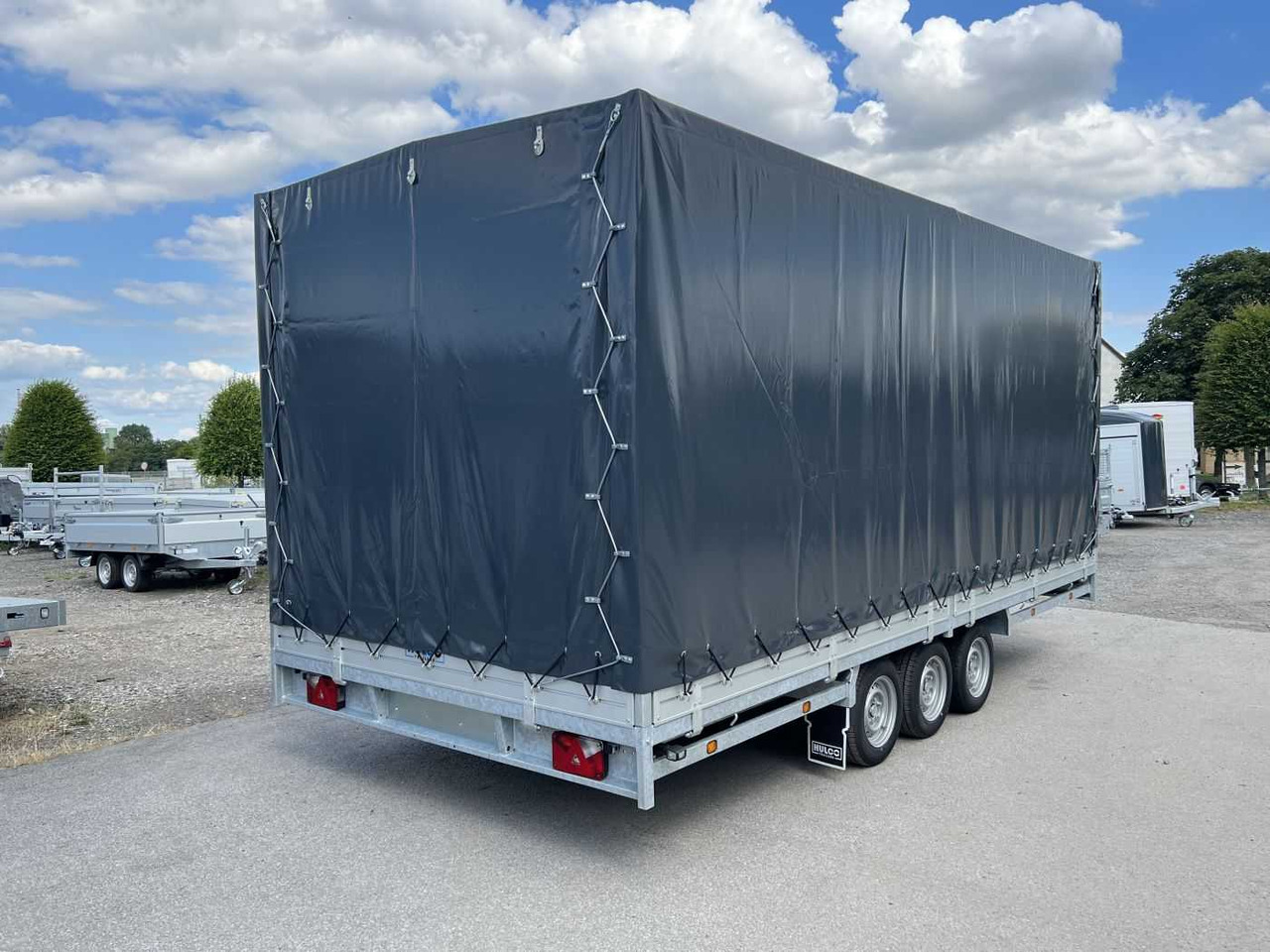 HULCO Medax-3 3500 Plane Hochlader - Curtainsider trailer: picture 2 HULCO Medax-3 3500 Plane Hochlader - Curtainsider trailer: picture 2
