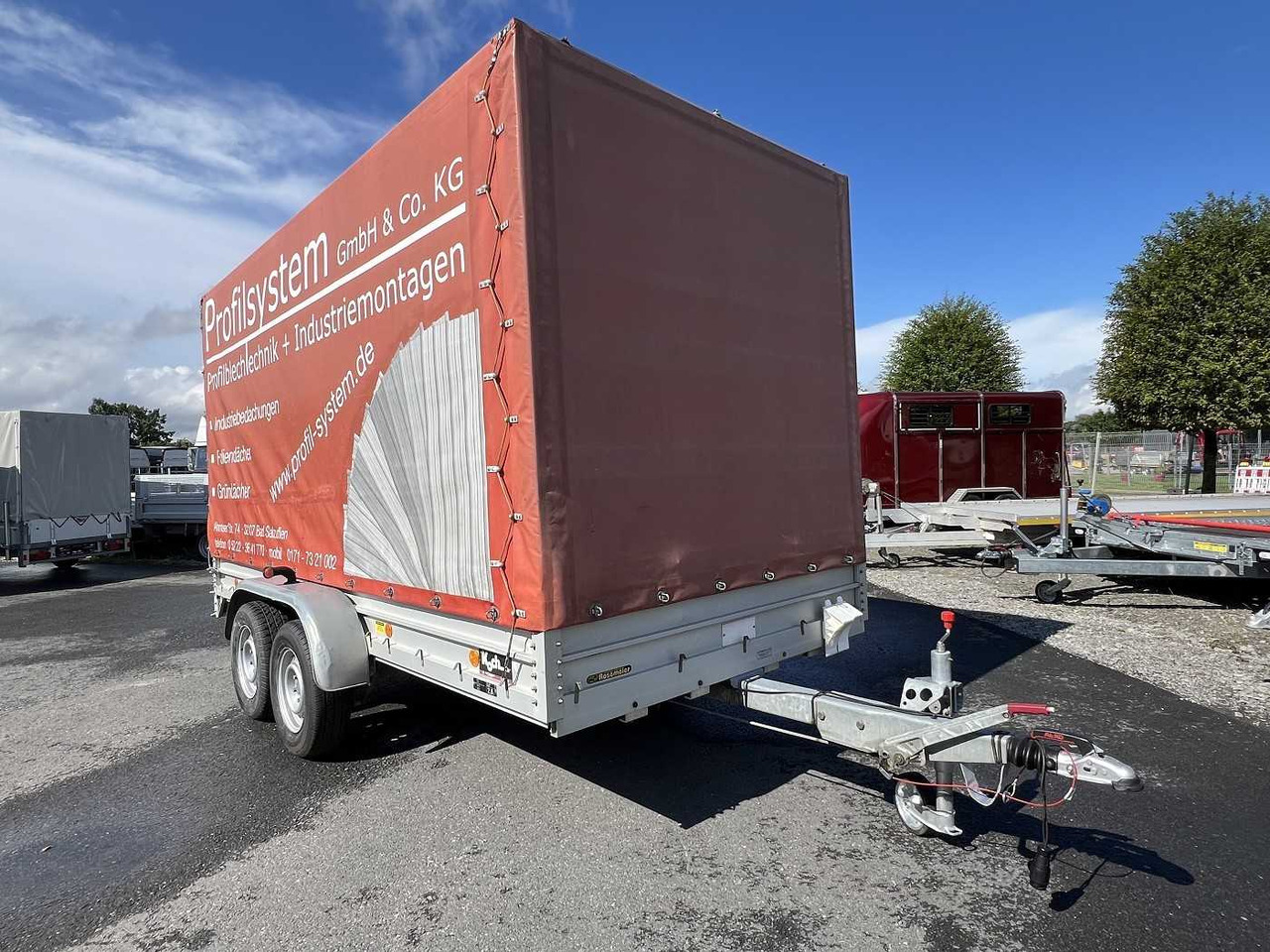 Leasing of KOCH 10.26 mit Spriegel und Plane Kastenanhänger gebr KOCH 10.26 mit Spriegel und Plane Kastenanhänger gebr: picture 6 Leasing of KOCH 10.26 mit Spriegel und Plane Kastenanhänger gebr KOCH 10.26 mit Spriegel und Plane Kastenanhänger gebr: picture 6