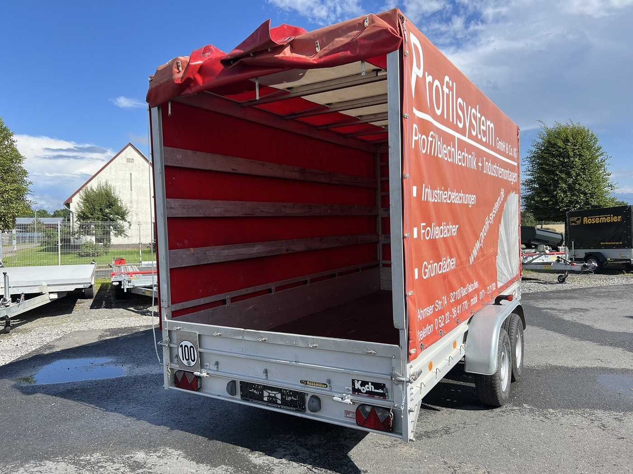 Leasing of KOCH 10.26 mit Spriegel und Plane Kastenanhänger gebr KOCH 10.26 mit Spriegel und Plane Kastenanhänger gebr: picture 10 Leasing of KOCH 10.26 mit Spriegel und Plane Kastenanhänger gebr KOCH 10.26 mit Spriegel und Plane Kastenanhänger gebr: picture 10