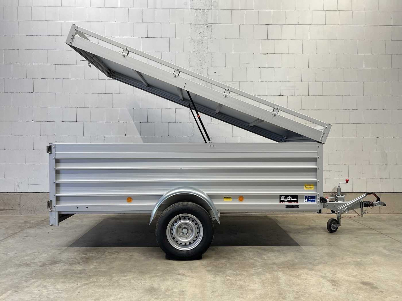 KOCH 7.13 2 BWEH Tür Deckelanhänger - Car trailer: picture 1 KOCH 7.13 2 BWEH Tür Deckelanhänger - Car trailer: picture 1