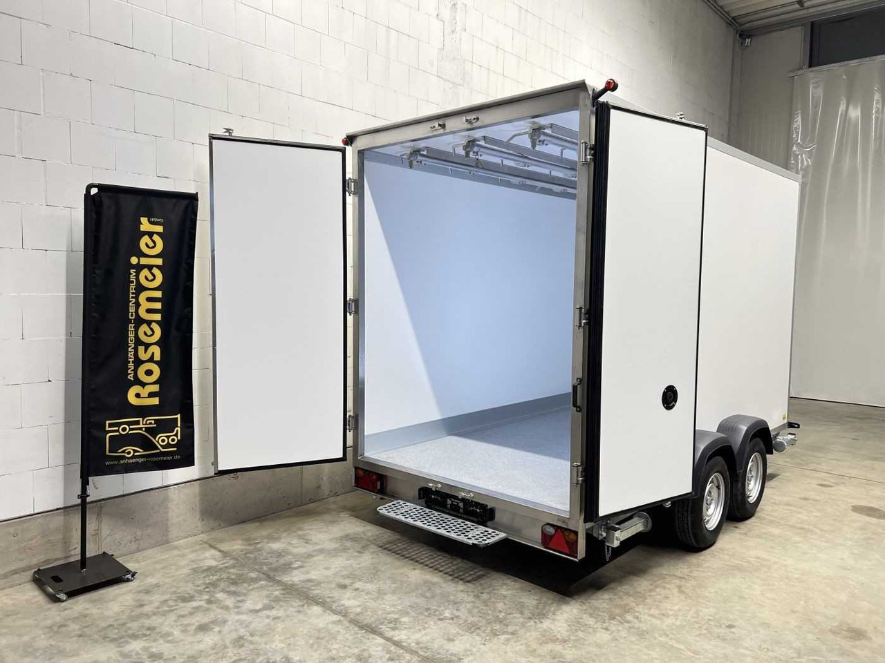 Refrigerator trailer ROSEMEIER ER Cool 3.7 3 Rohrbahnen Kühlanhänger: picture 6