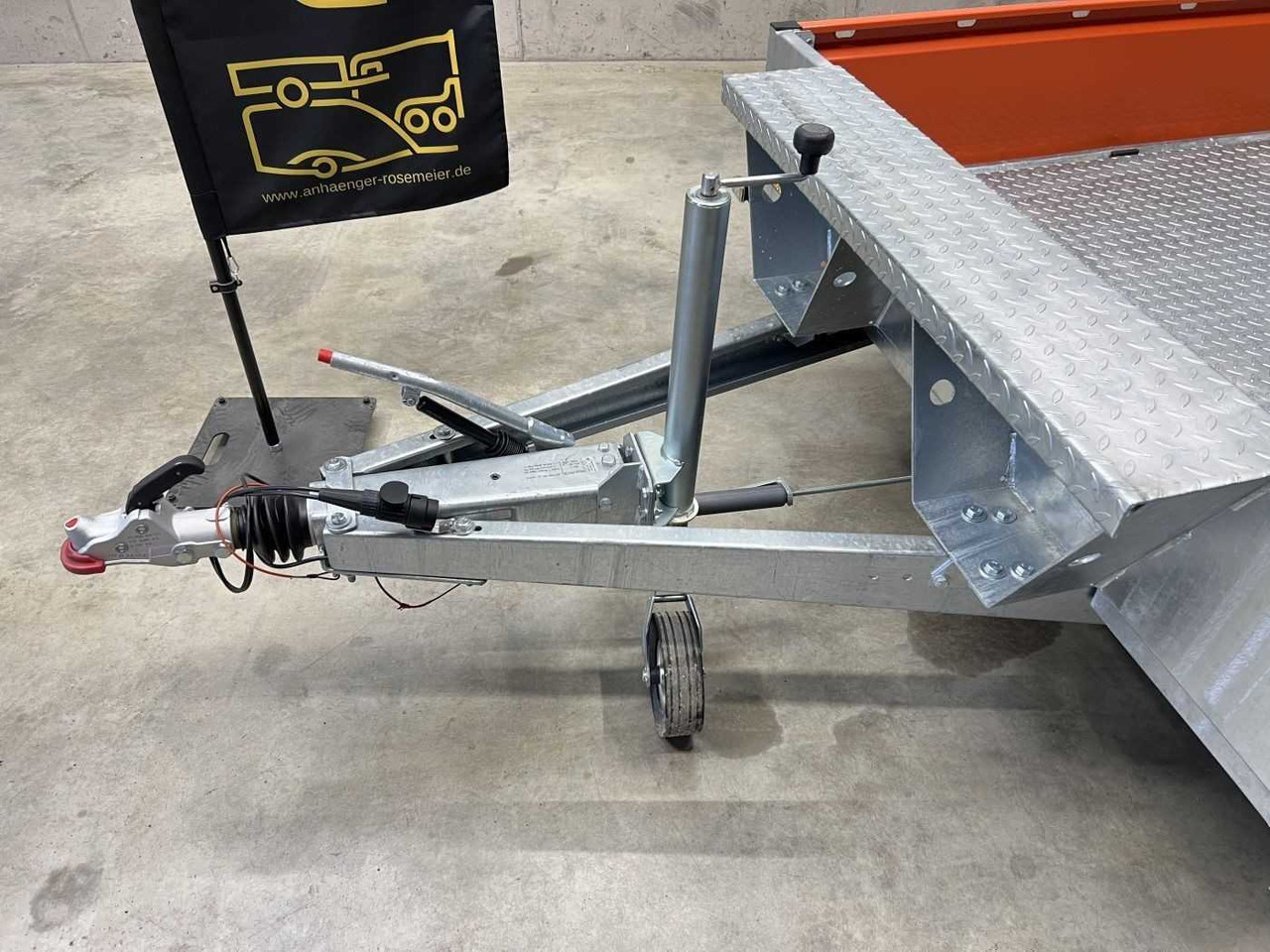 Plant trailer ROSEMEIER VE BAT C35.36 orange Maschinentransporter: picture 21 Plant trailer ROSEMEIER VE BAT C35.36 orange Maschinentransporter: picture 21