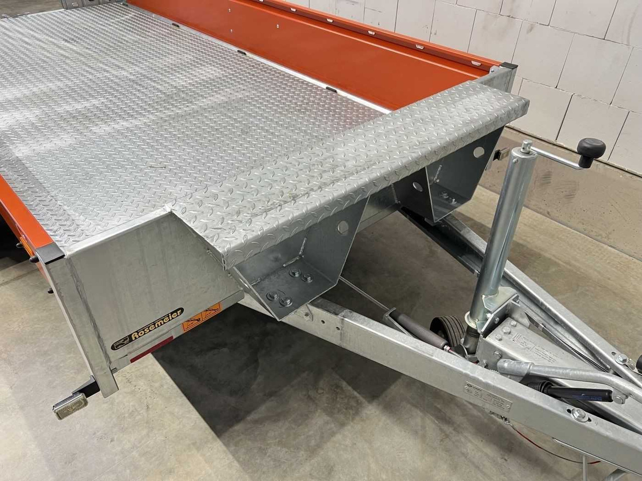 Plant trailer ROSEMEIER VE BAT C35.36 orange Maschinentransporter: picture 19 Plant trailer ROSEMEIER VE BAT C35.36 orange Maschinentransporter: picture 19