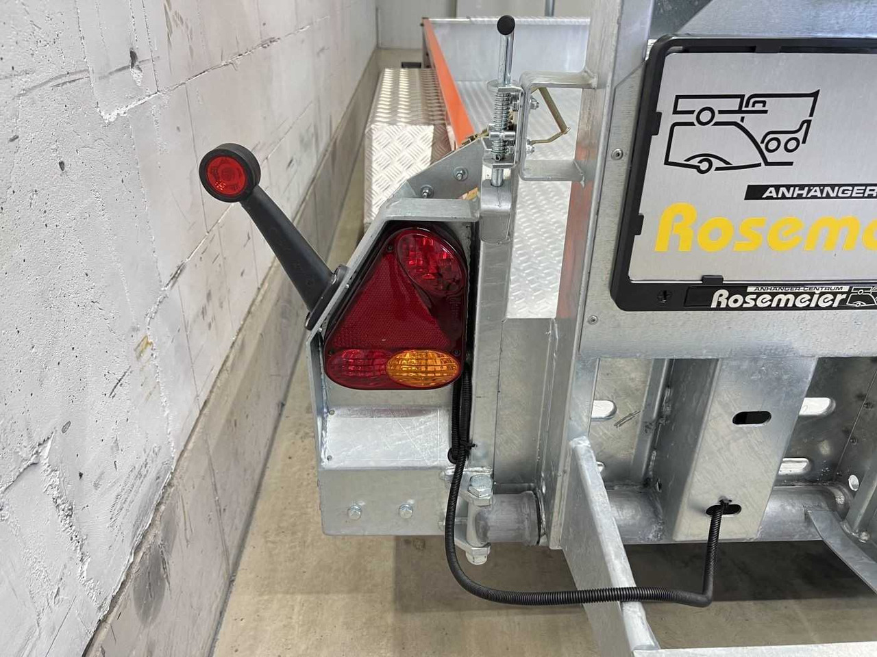 Plant trailer ROSEMEIER VE BAT C35.36 orange Maschinentransporter: picture 14 Plant trailer ROSEMEIER VE BAT C35.36 orange Maschinentransporter: picture 14