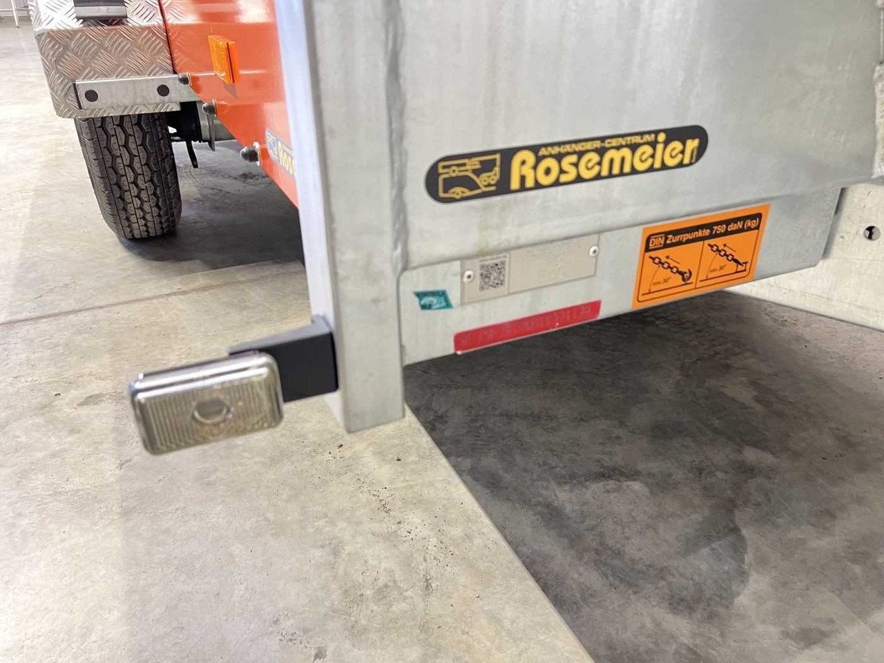 Plant trailer ROSEMEIER VE BAT C35.36 orange Maschinentransporter: picture 18 Plant trailer ROSEMEIER VE BAT C35.36 orange Maschinentransporter: picture 18