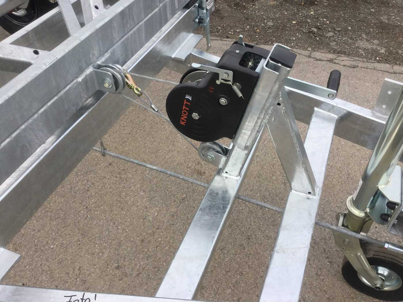 STEDELE KTT 35 Kabeltrommelanhänger - Cable drum trailer: picture 4 STEDELE KTT 35 Kabeltrommelanhänger - Cable drum trailer: picture 4