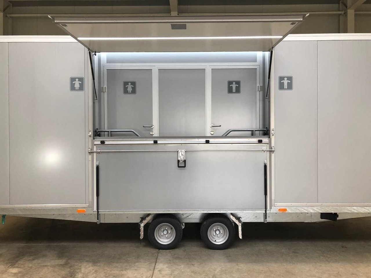 Trailer ROSEMEIER VE 4 Damen, 1 Herren, 4 Urinale Toilettenanhänger: picture 22