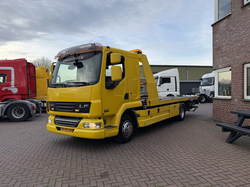 DAF LF 45 LF45-220 Abschelppwagen Falkom mit Anhanger / Schiebeplateau / Brill / Winde / Top Zustand - Autotransporter truck: picture 3 DAF LF 45 LF45-220 Abschelppwagen Falkom mit Anhanger / Schiebeplateau / Brill / Winde / Top Zustand - Autotransporter truck: picture 3