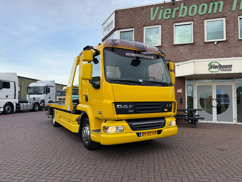 DAF LF 45 LF45-220 Abschelppwagen Falkom mit Anhanger / Schiebeplateau / Brill / Winde / Top Zustand - Autotransporter truck: picture 2 DAF LF 45 LF45-220 Abschelppwagen Falkom mit Anhanger / Schiebeplateau / Brill / Winde / Top Zustand - Autotransporter truck: picture 2