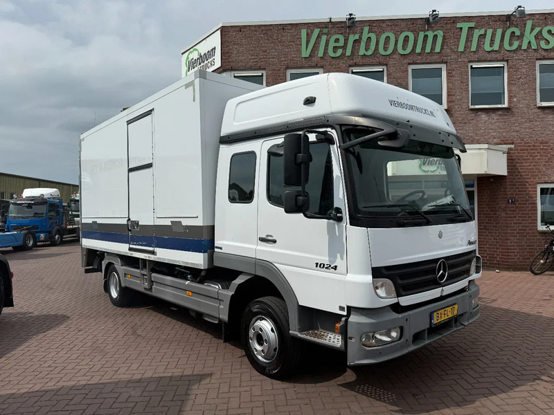 Mercedes-Benz Atego 1024 ATEGO 1024L Kuhlkoffer Carrier Anhangerkupplung TUV bis 10-2025 - Refrigerator truck: picture 1 Mercedes-Benz Atego 1024 ATEGO 1024L Kuhlkoffer Carrier Anhangerkupplung TUV bis 10-2025 - Refrigerator truck: picture 1