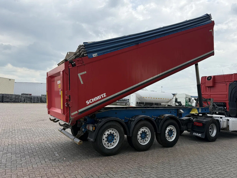Schmitz Cargobull GOTHA 27 M3 ALUMINIUM KIPPER MET AFDEKZEIL - Tipper semi-trailer: picture 3 Schmitz Cargobull GOTHA 27 M3 ALUMINIUM KIPPER MET AFDEKZEIL - Tipper semi-trailer: picture 3