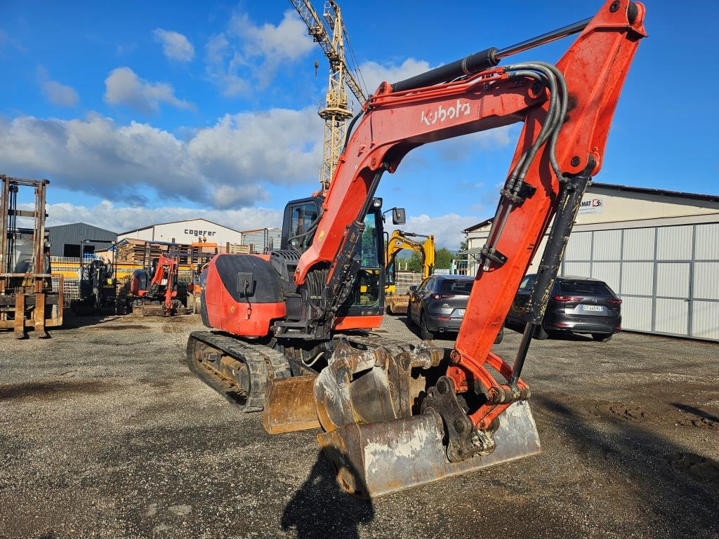 Mini excavator KUBOTA KX 080 -4: picture 8