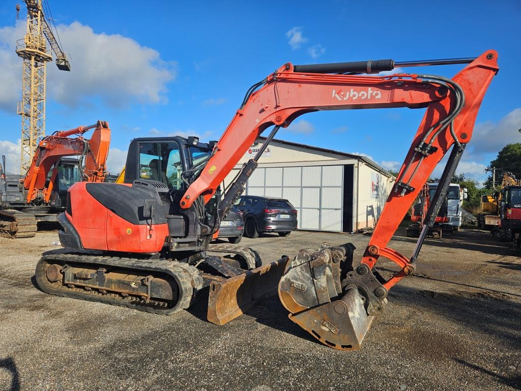 Mini excavator KUBOTA KX 080 -4: picture 7