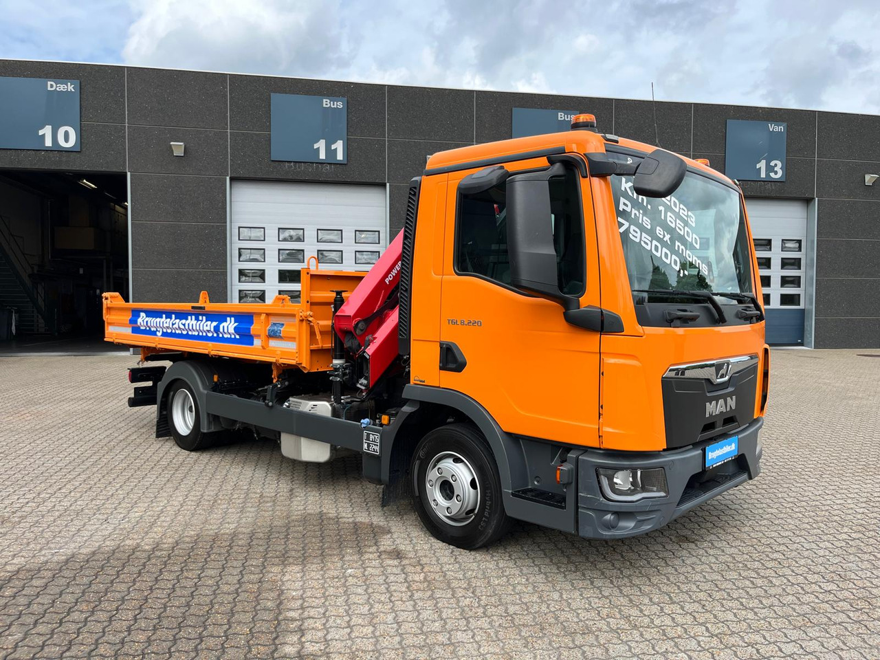 MAN TGL 8.220 - Tipper, Crane truck: picture 3 MAN TGL 8.220 - Tipper, Crane truck: picture 3