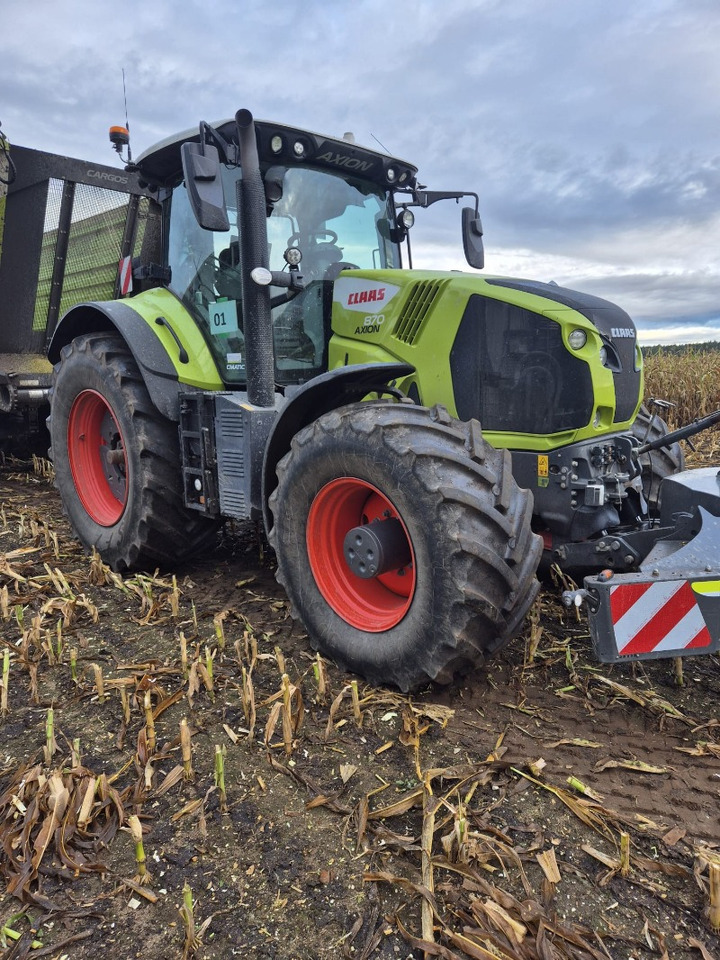 CLAAS Axion 870 - Farm tractor: picture 1 CLAAS Axion 870 - Farm tractor: picture 1