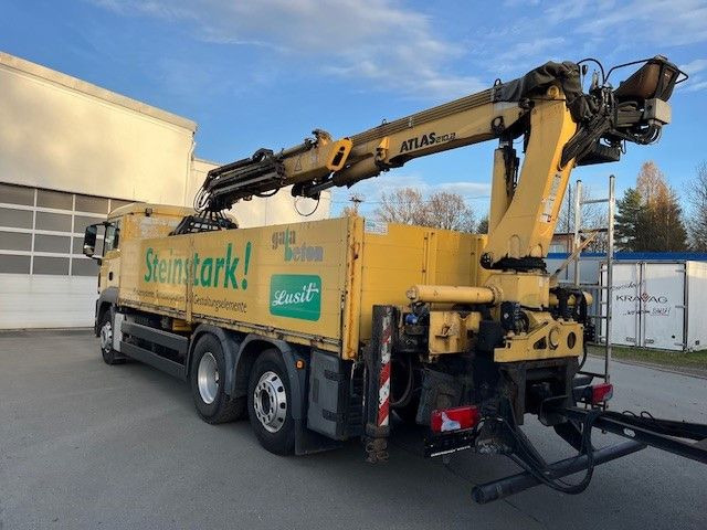 MAN TGS 26.400 Baustoff LKW mit Ladekran Atlas 210.2 MAN TGS 26.400 Baustoff LKW mit Ladekran Atlas 210.2 - Crane truck, Dropside/ Flatbed truck: picture 5 MAN TGS 26.400 Baustoff LKW mit Ladekran Atlas 210.2 MAN TGS 26.400 Baustoff LKW mit Ladekran Atlas 210.2 - Crane truck, Dropside/ Flatbed truck: picture 5
