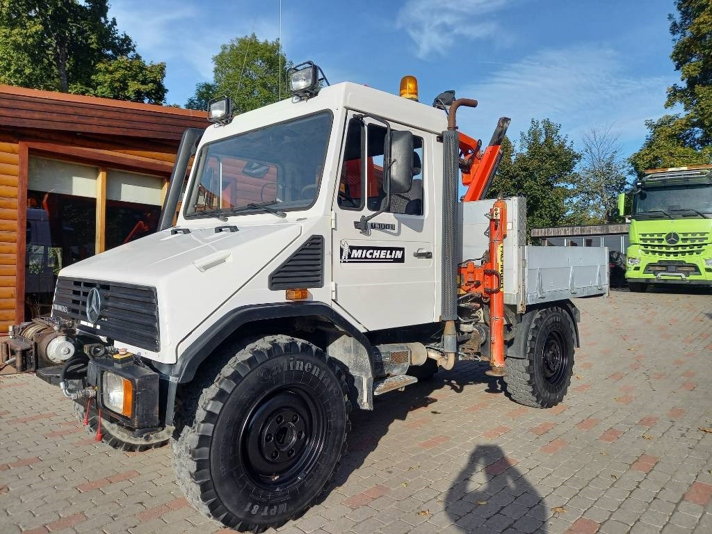 Unimog UNIMOG 4X4 - Crane truck: picture 3 Unimog UNIMOG 4X4 - Crane truck: picture 3