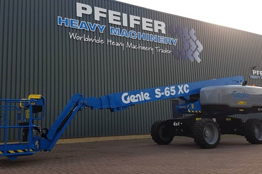 Genie S65XC Valid inspection, *Guarantee! Diesel, 4x4 Dr - Telescopic boom: picture 1 Genie S65XC Valid inspection, *Guarantee! Diesel, 4x4 Dr - Telescopic boom: picture 1