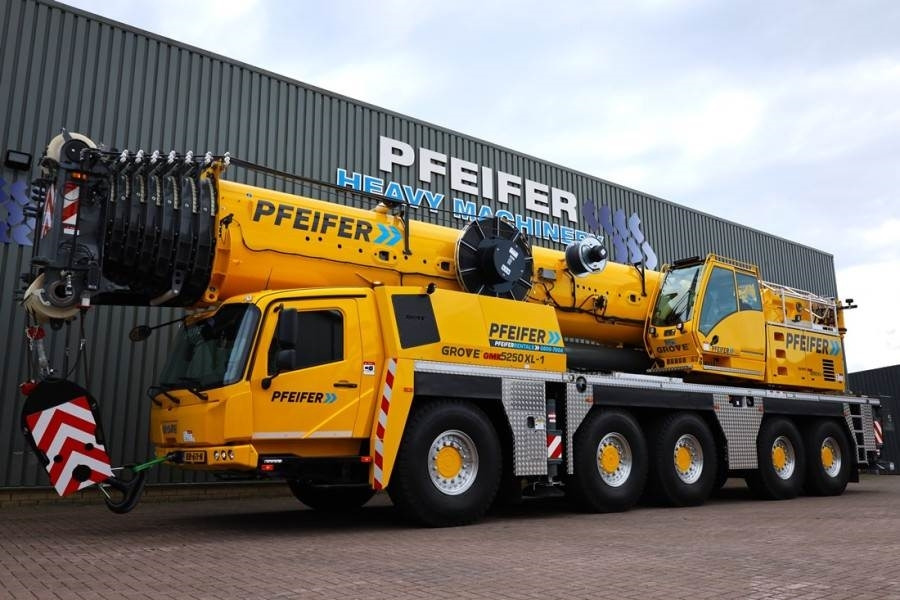 Grove GMK5250XL-1 Available For Rent, Dutch Registration - All terrain crane: picture 1 Grove GMK5250XL-1 Available For Rent, Dutch Registration - All terrain crane: picture 1