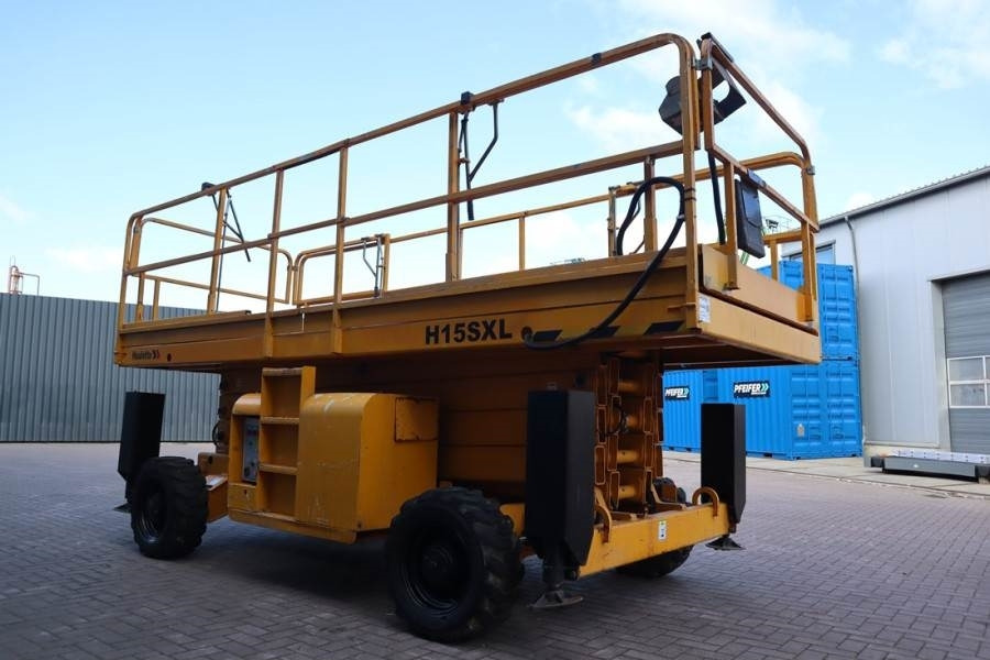 Scissor lift Haulotte H15SXL Diesel, 4x4 Drive, 15m Working Height, 500k: picture 7