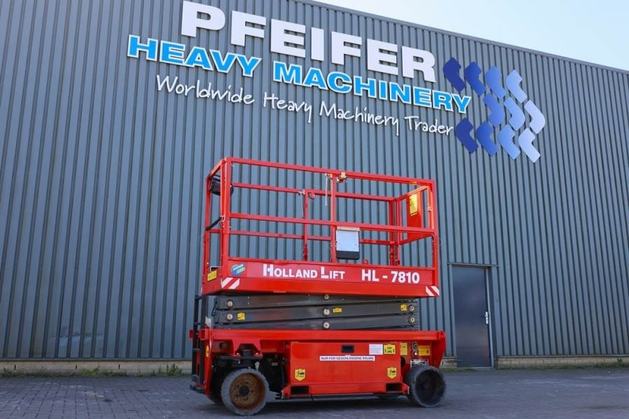 Scissor lift Holland Lift Ecostar HL-7810 Electric, 10m Working Height, 450k: picture 1