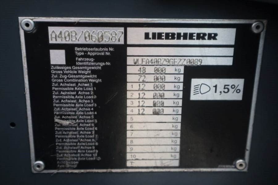 Liebherr LTM1070-4.2 Dutch Vehicle Registration, Valid Insp - All terrain crane: picture 5 Liebherr LTM1070-4.2 Dutch Vehicle Registration, Valid Insp - All terrain crane: picture 5