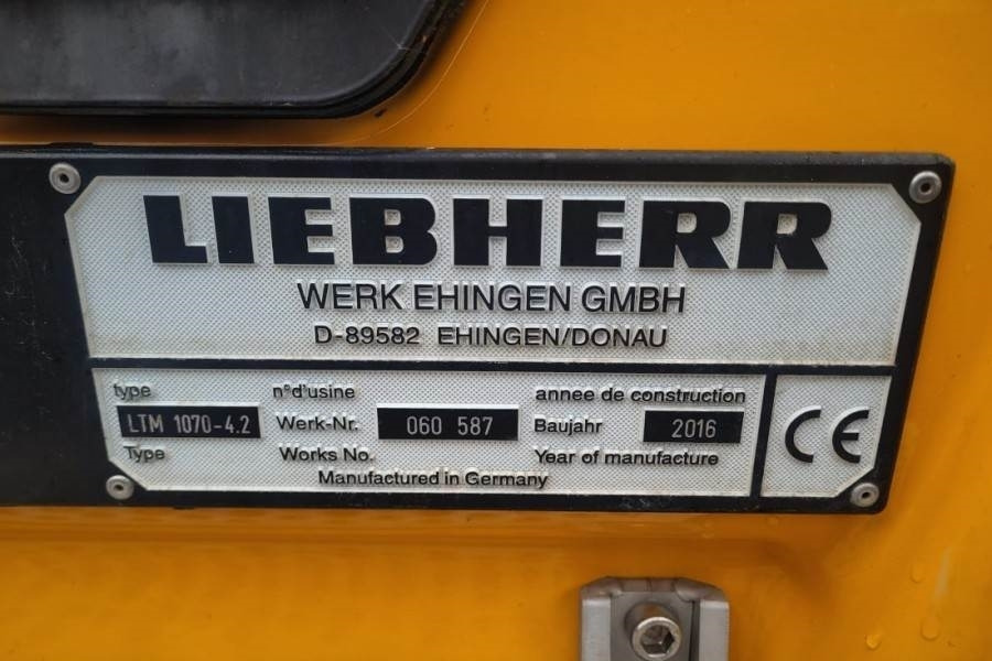 Leasing of Liebherr LTM1070-4.2 Dutch Vehicle Registration, Valid Insp  Liebherr LTM1070-4.2 Dutch Vehicle Registration, Valid Insp: picture 6