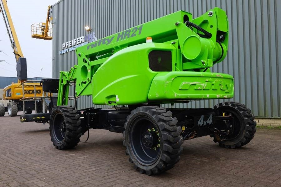 Articulated boom Niftylift HR21D 4x4 MK2 Diesel, 4x4 Drive, 21m Working Heigh: picture 10