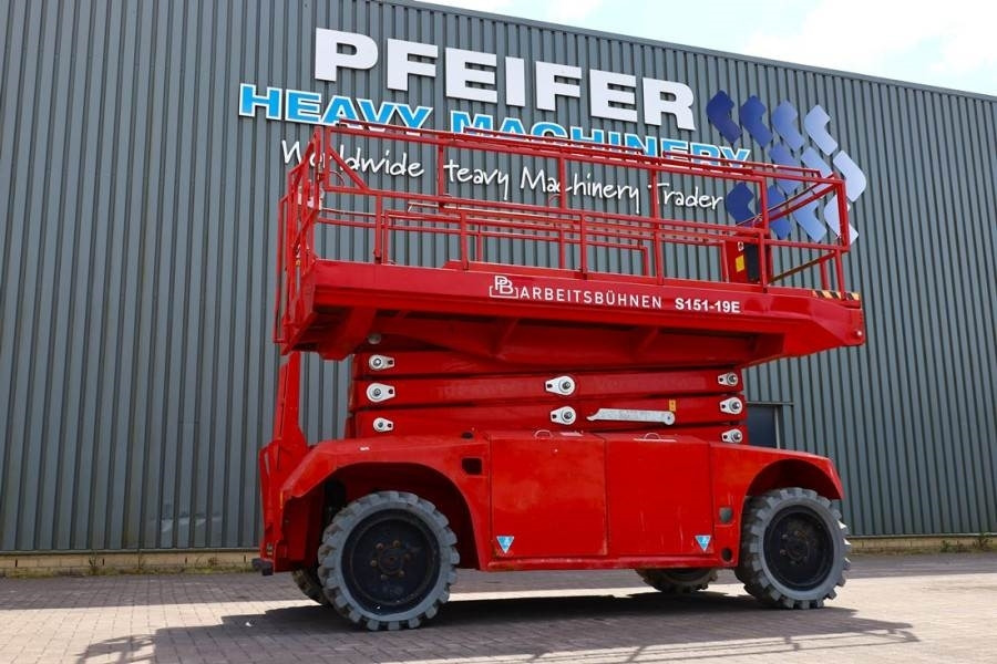 PB LIFT S151-19E 4x4 Electric, 4x4 Drive, 15m Working - Scissor lift: picture 1 PB LIFT S151-19E 4x4 Electric, 4x4 Drive, 15m Working - Scissor lift: picture 1