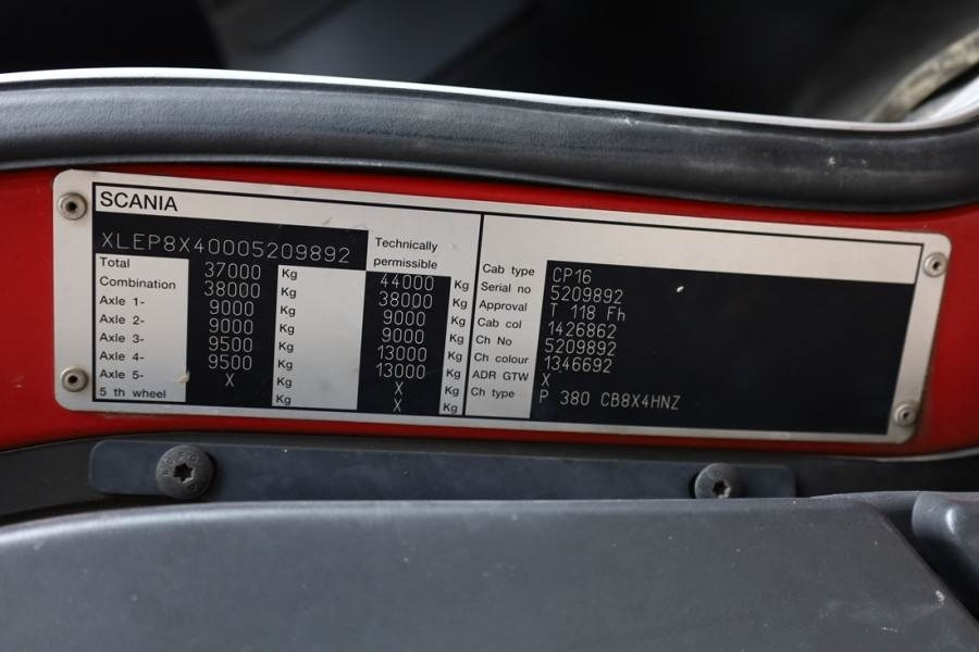 Tractor unit Scania 8x4 With Putzmeister PUMI 24-3.67CS Truck-mounted: picture 9 Tractor unit Scania 8x4 With Putzmeister PUMI 24-3.67CS Truck-mounted: picture 9