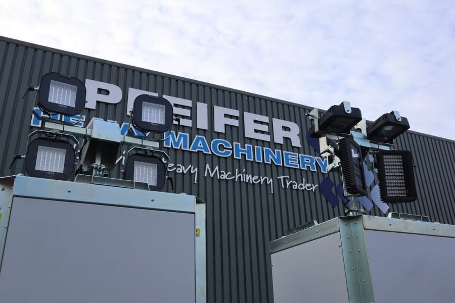 Lighting tower Trime X-BOX M 4 x 320W Valid inspection, *Guarantee! Max: picture 9