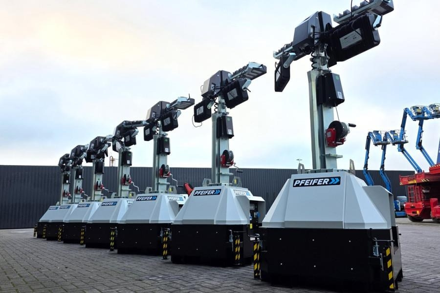 Lighting tower Trime X-Mast 4 × 320W LED Valid Inspection, *Guarantee!: picture 7 Lighting tower Trime X-Mast 4 × 320W LED Valid Inspection, *Guarantee!: picture 7